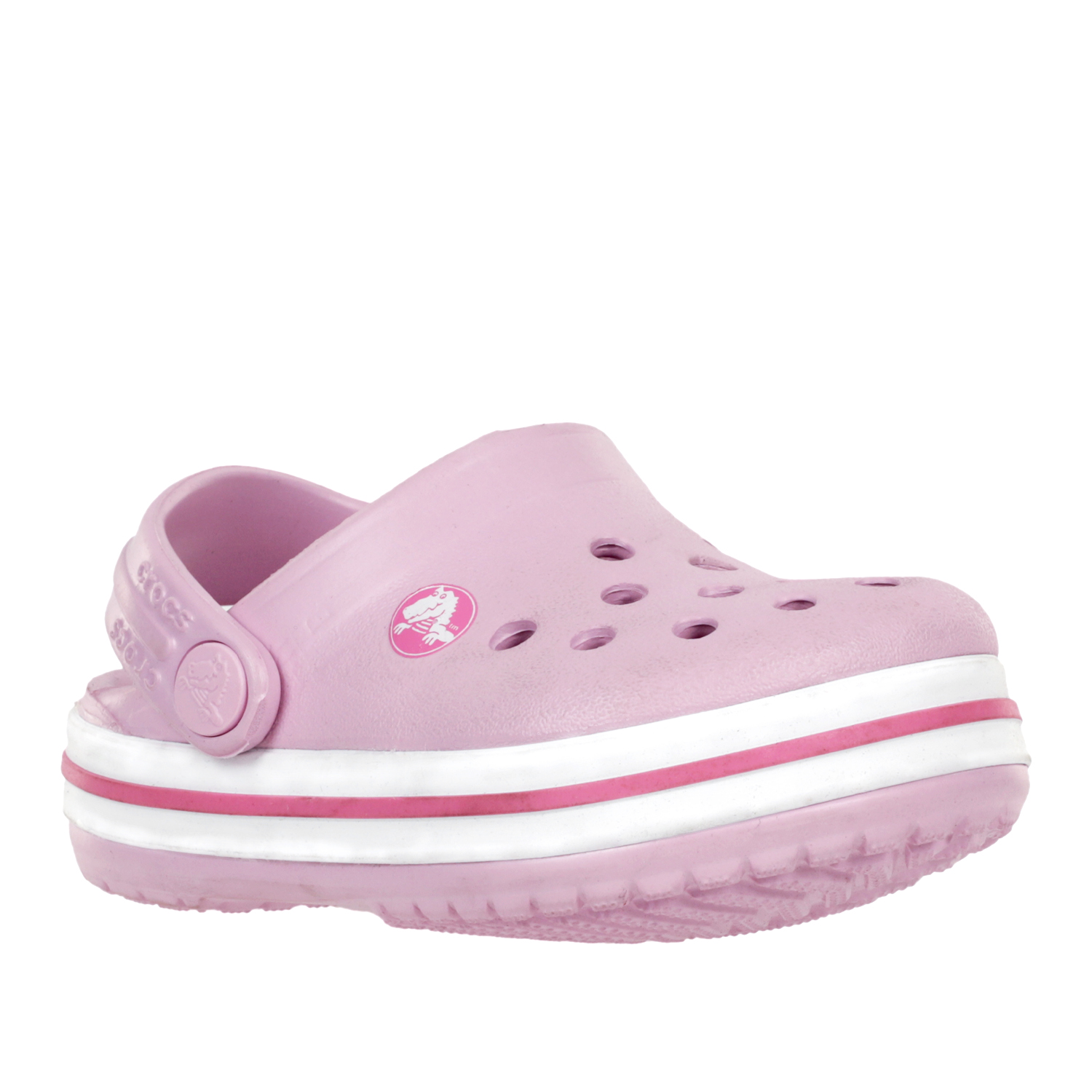 Сандалии детские Crocs Crocband Clog T Ballerina Pink