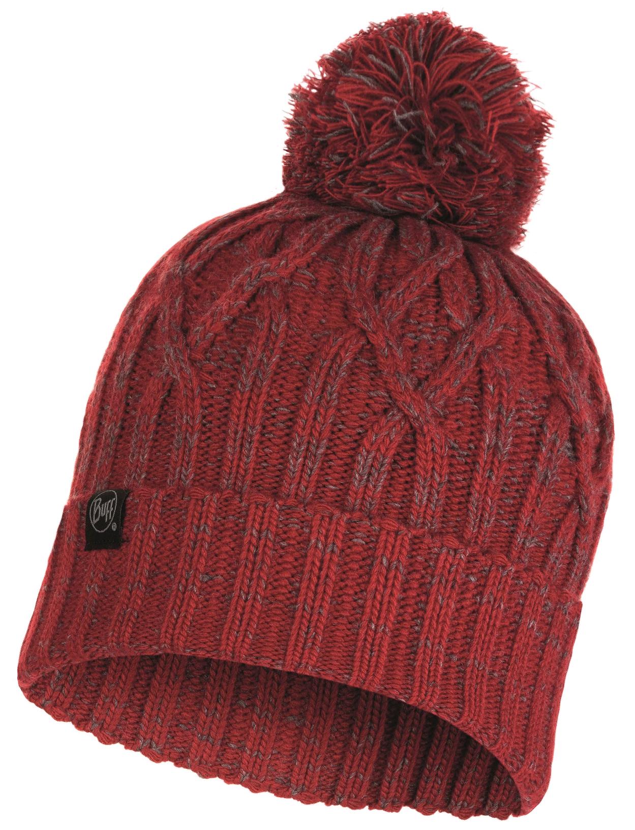 

Шапка Buff Knitted & Polar Hat Idun Red