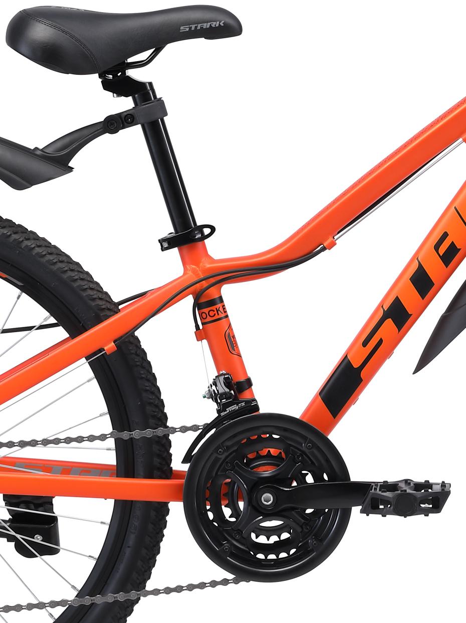 Велосипед Stark Rocket 24.3 HD 2019 Оранжевый/Черный