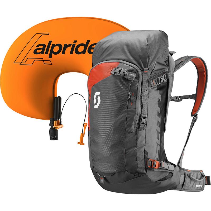 Рюкзак лавинный SCOTT Guide AP 40 Kit dark grey/burnt orange