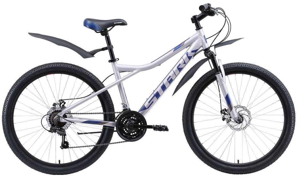 Велосипед Stark Slash 26.1 D 2020 серый/голубой