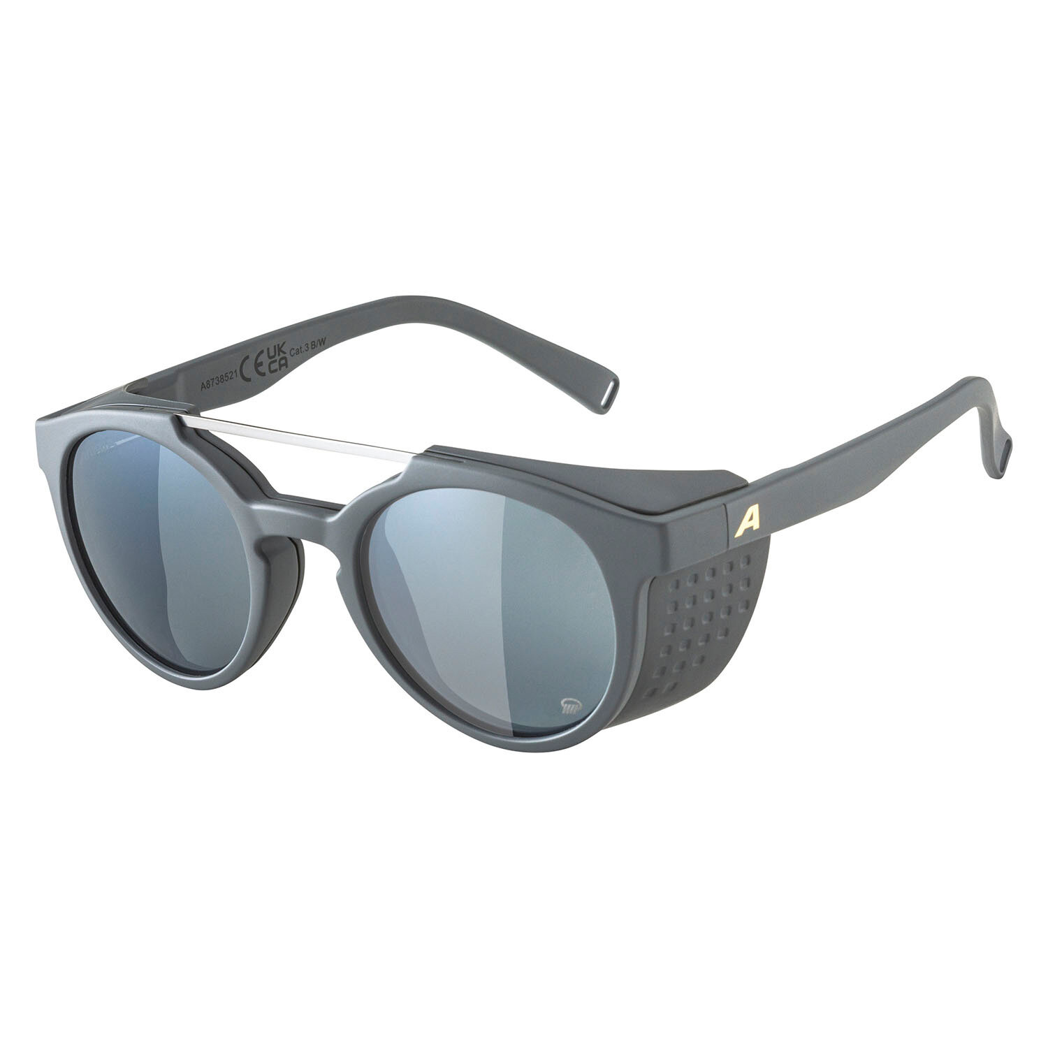 Очки солнцезащитные ALPINA Glace P Midnight-Grey Matt/Pol Black