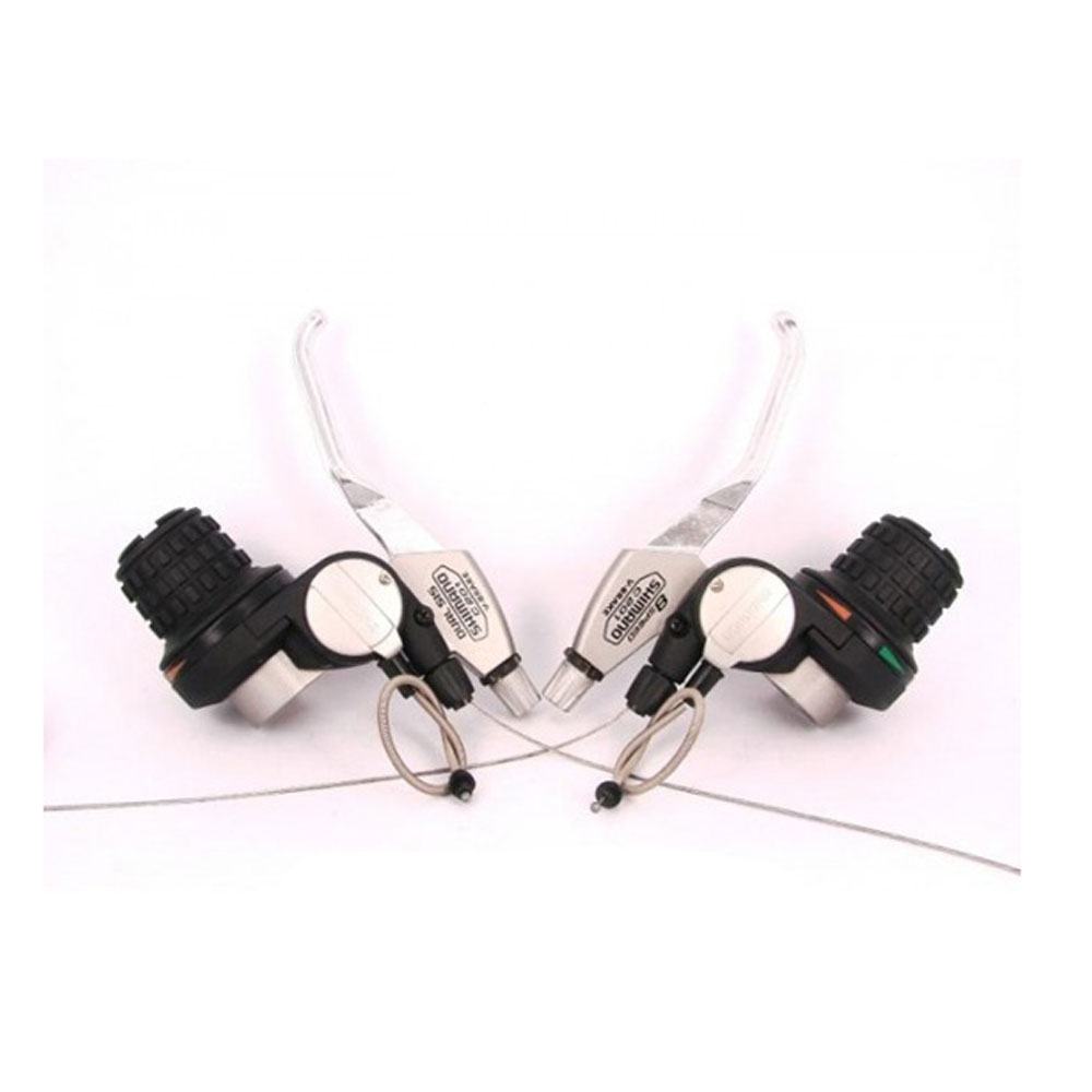

Шифтер Shimano No Series Sb-C201, Пер. 3Ск., Зад, 8Ск. Сереб.