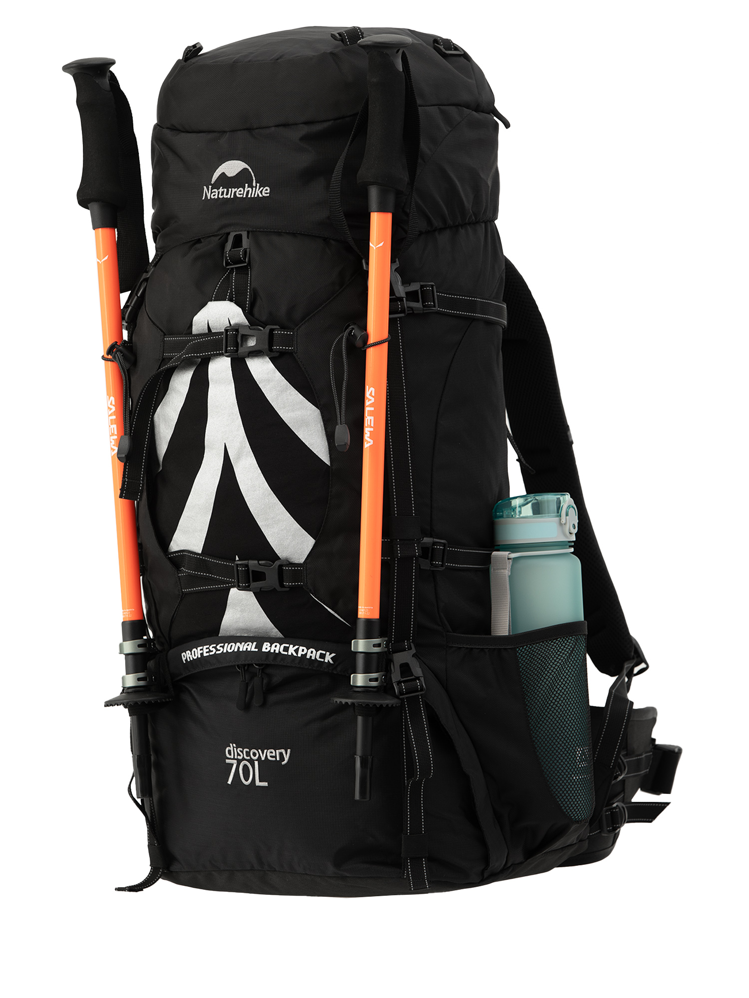 Рюкзак Naturehike Discovery 70 L Black – купить по цене 11990 руб