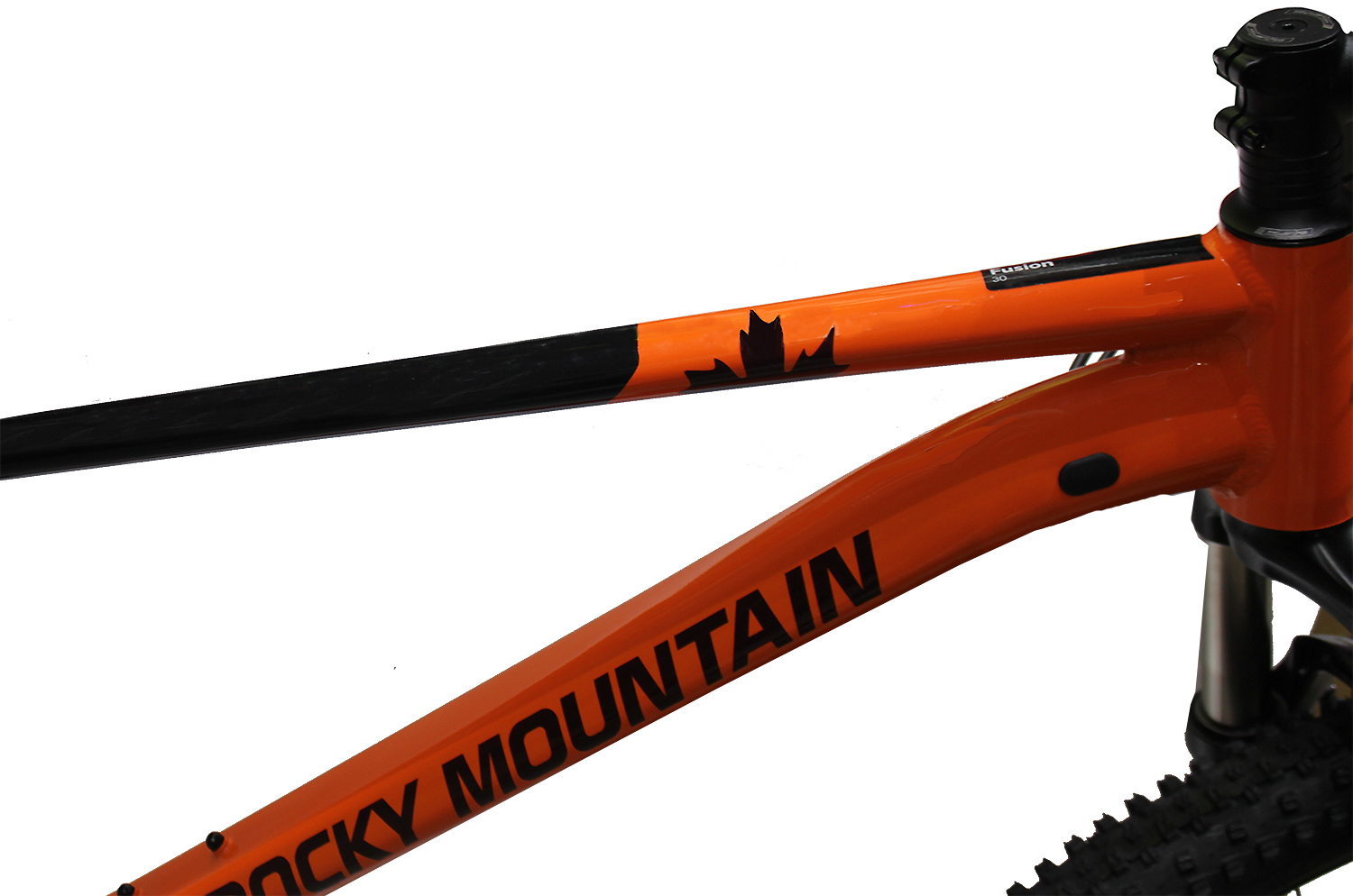 Велосипед Rocky Mountain Fusion 30 C2 2021 Black/Orange