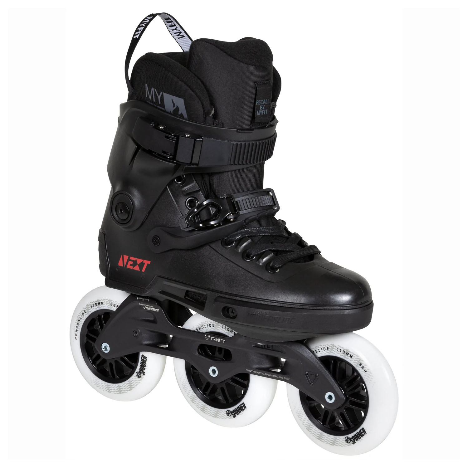 Роликовые коньки Powerslide Next Core 110 Black