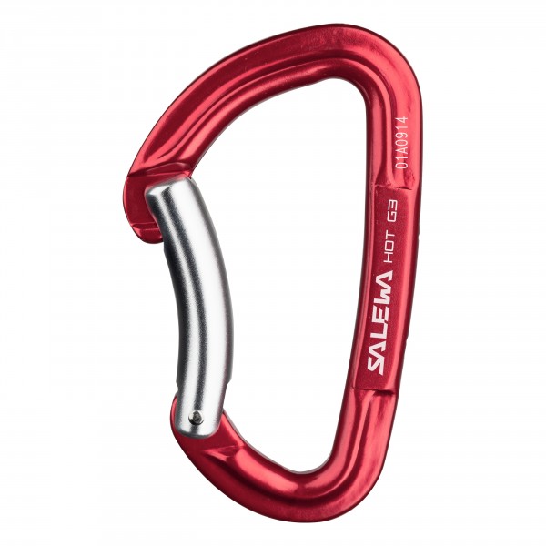 Карабин Salewa 2018 Hot G3 Bent Carabiner Red