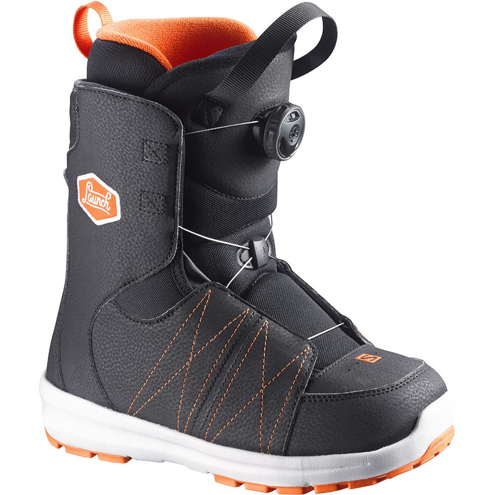 Ботинки Для Сноуборда Salomon 2016-17 Snow. Boots Launch Boa Jr Black/