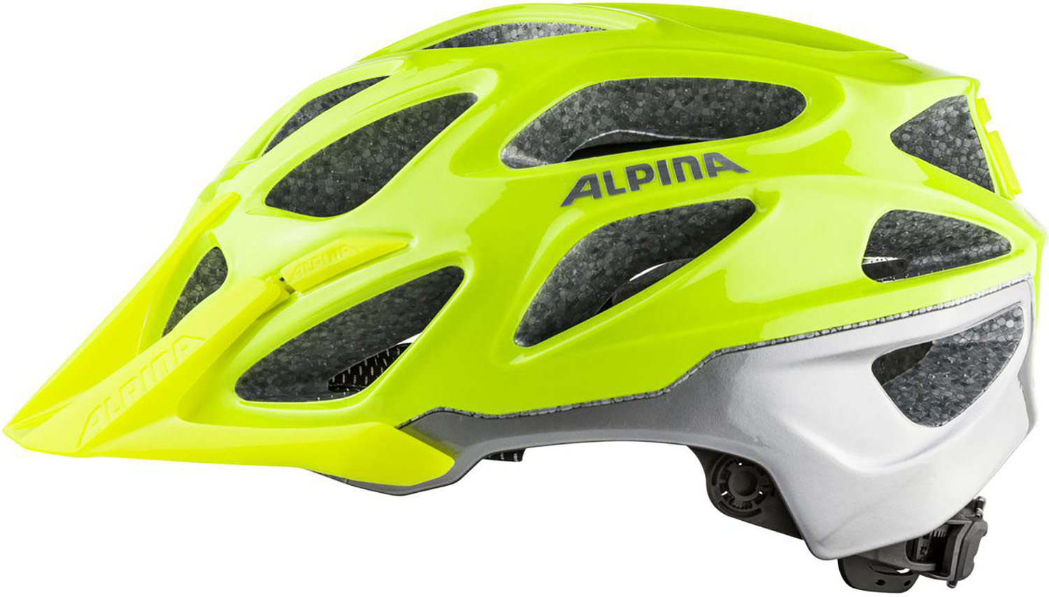 Велошлем ALPINA Mythos 3.0 L.E. Be Visible-Silver Gloss