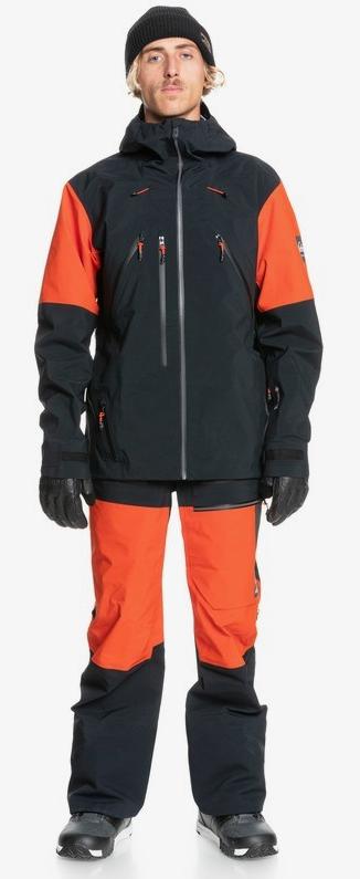 Куртка сноубордическая Quiksilver Highline Pro 3L Gore-Tex® Shell Snow Jacket True Black