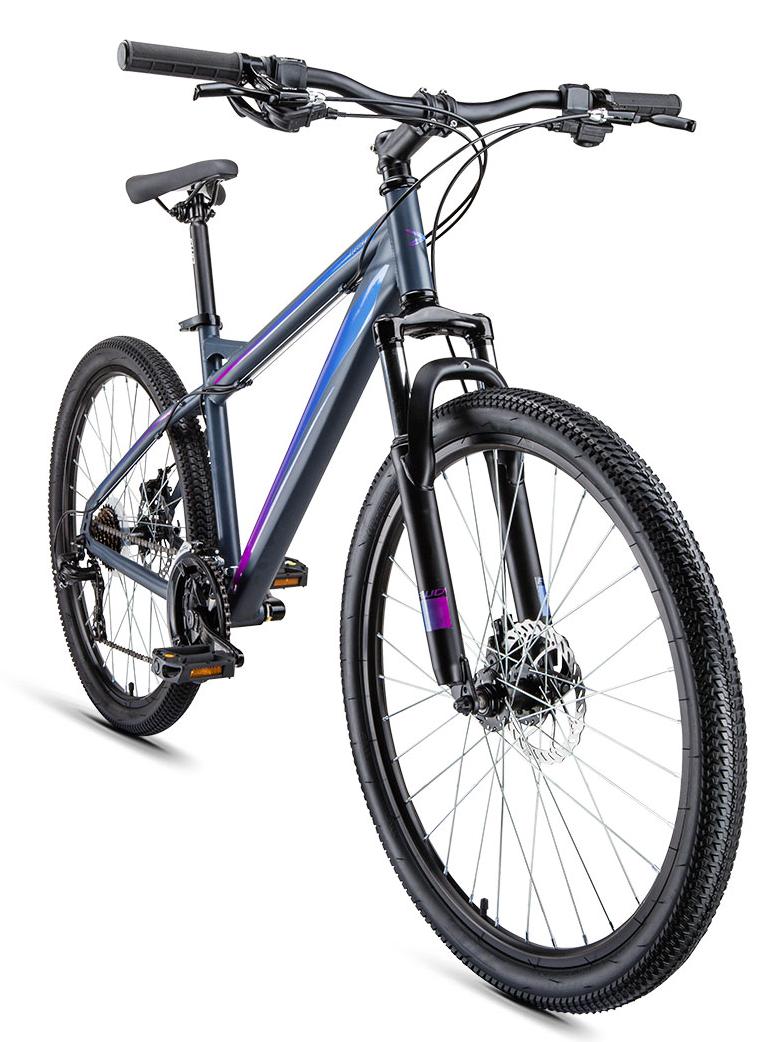 Велосипед Forward Flash 26 2.0 Disc 2019 Серый мат.