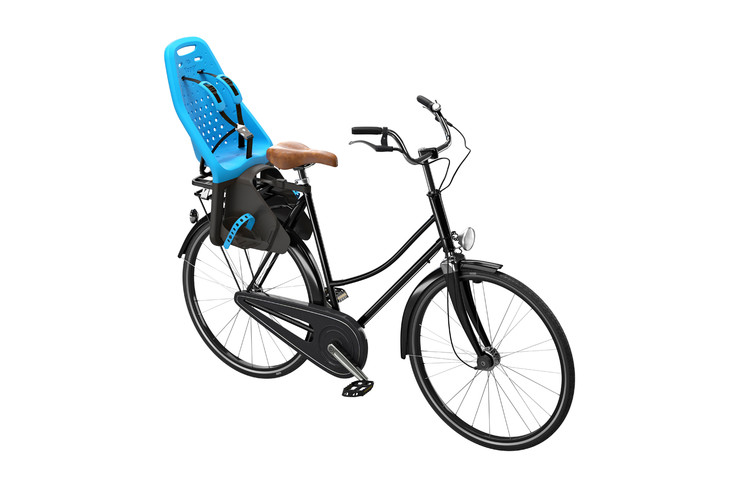 Детское велокресло THULE Yepp Maxi Seat Post голубое