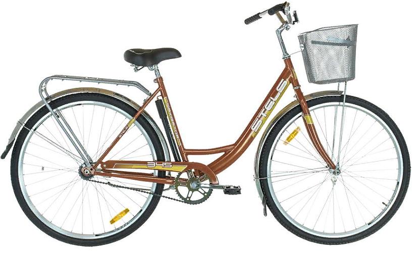 Велосипед Stels Navigator 345 Z010/Z011 28 2021 коричневый