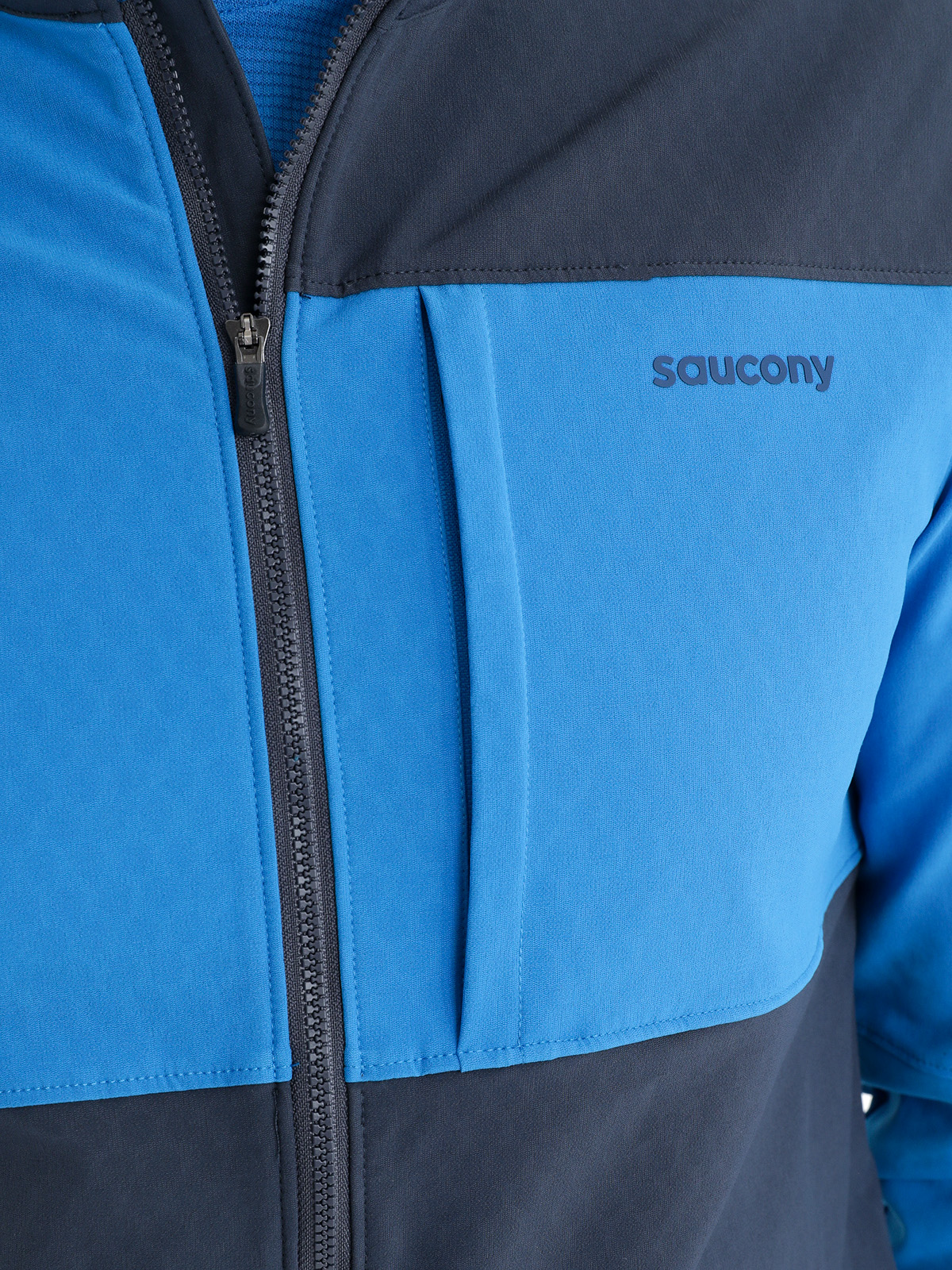 Куртка беговая Saucony Bluster Jacket Directoire Blue