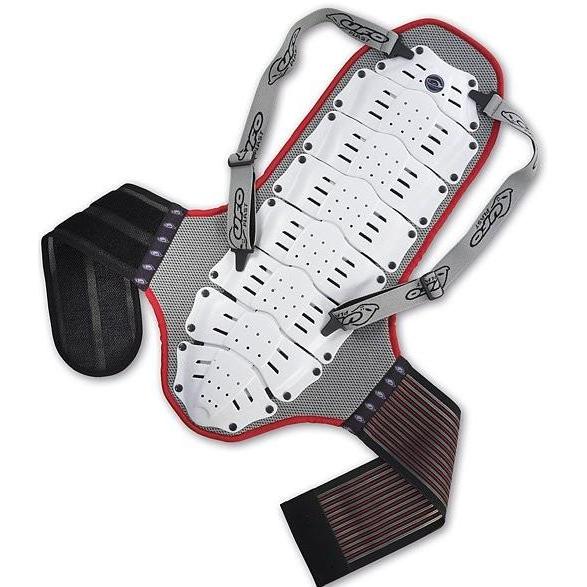 Защита спины NIDECKER 2018-19 back support with body belt ( &gt; mt. 1,75) white/red