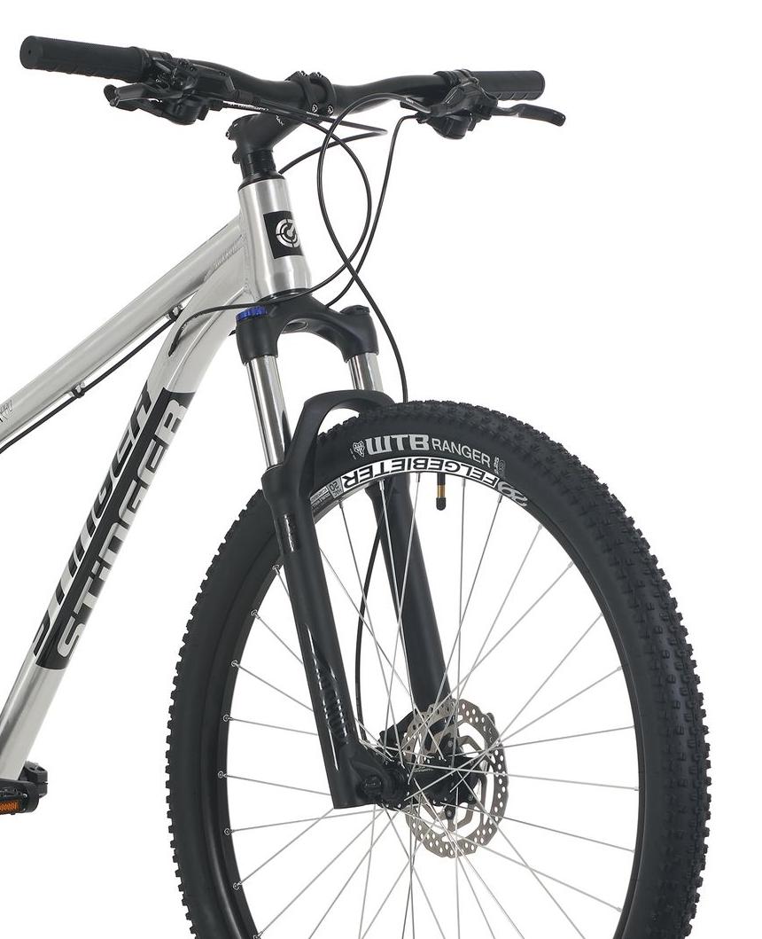 Велосипед Stinger Zeta Pro 29 2019 серебристый