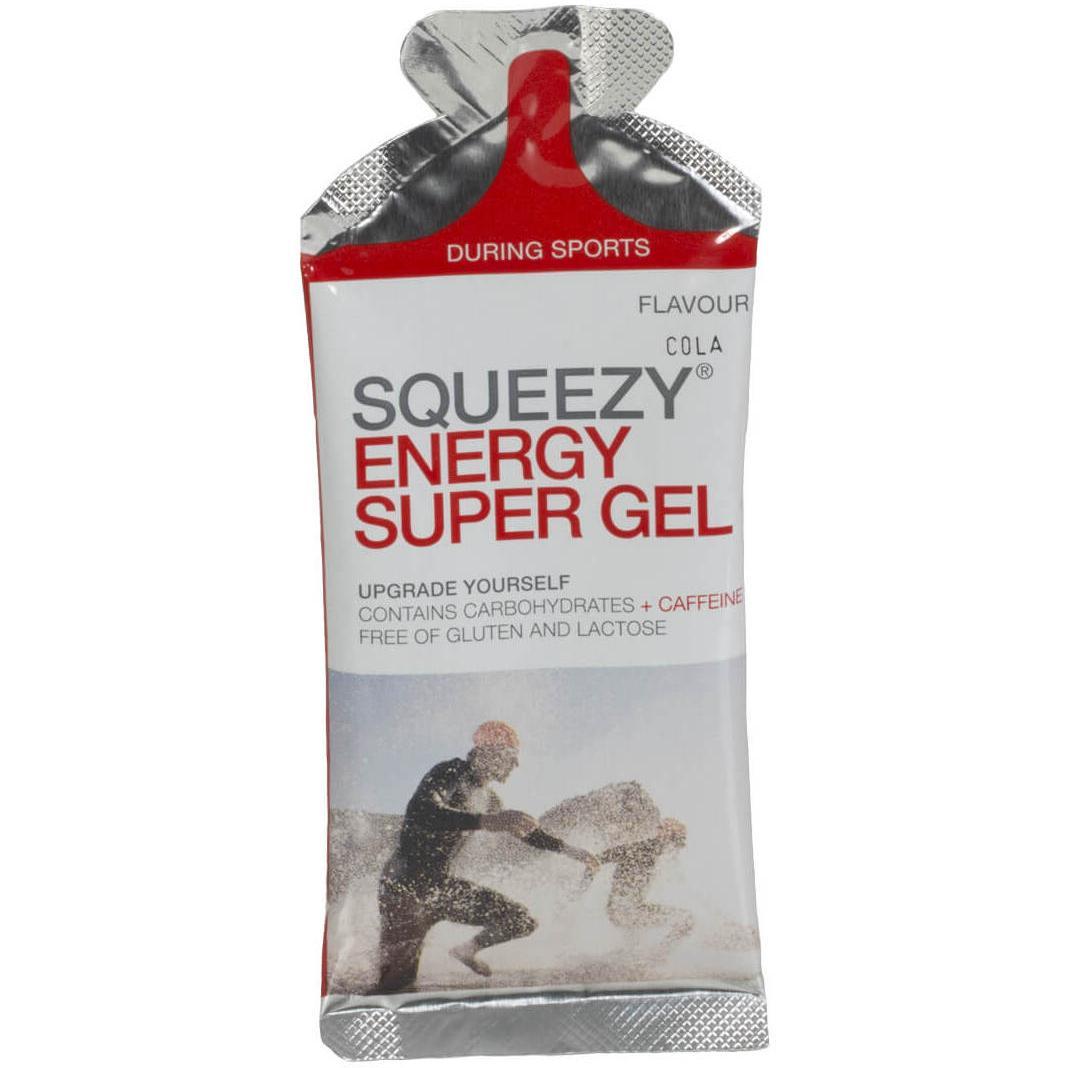 Гель SQUEEZY Energy Super Gel, с электролитами и кофеином, 33г