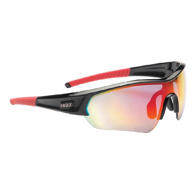 

Очки Солнцезащитные Bbb Select Glossy Black Pc Smoke Red Mlc Lens Красный