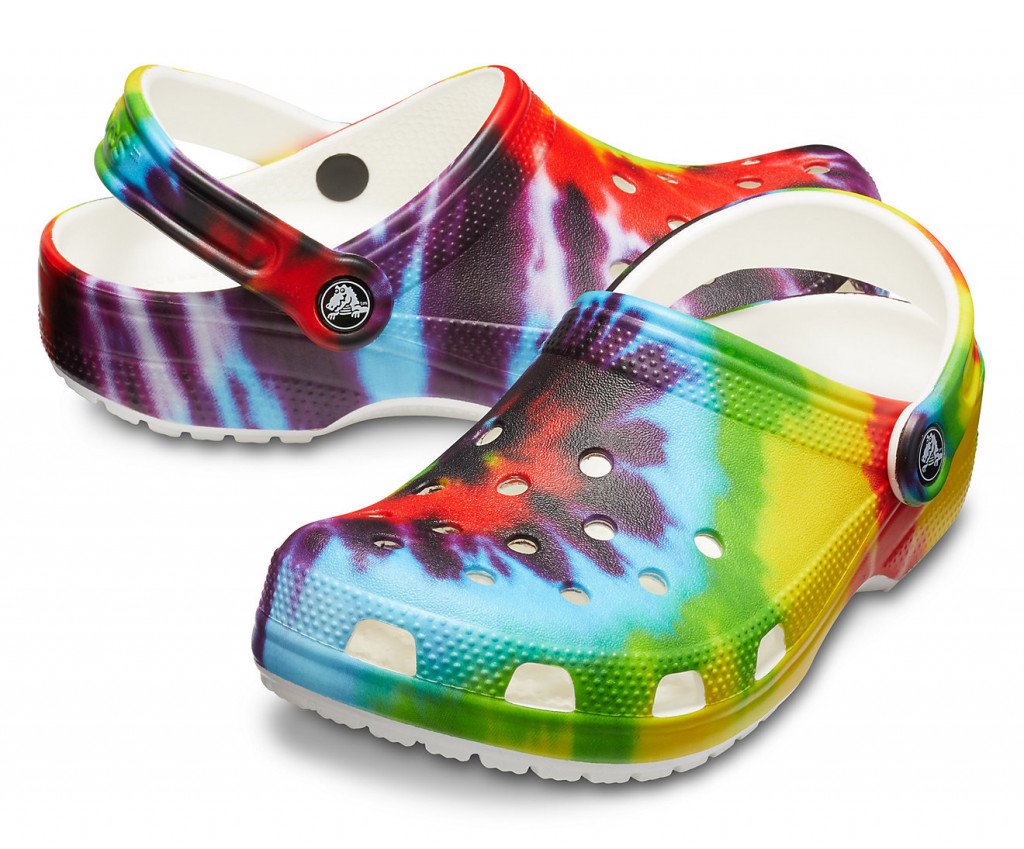 Сандалии Crocs Classic Tie Dye Graphic Clog Multi