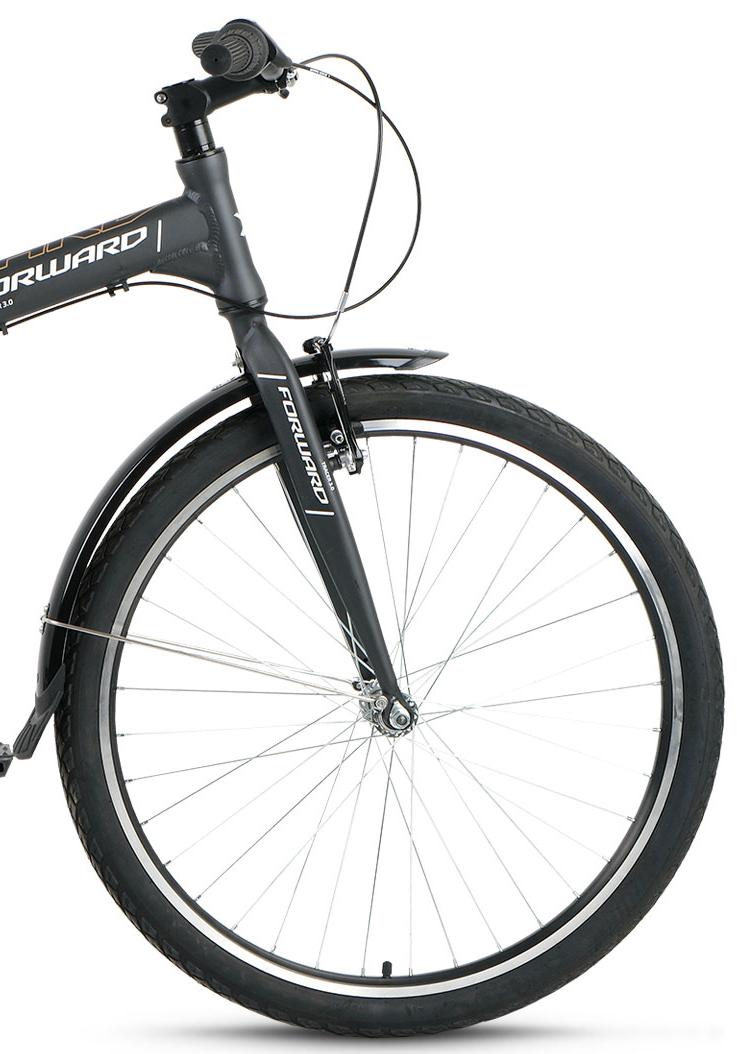 Велосипед Forward Tracer 26 3.0 2019 Серый мат.