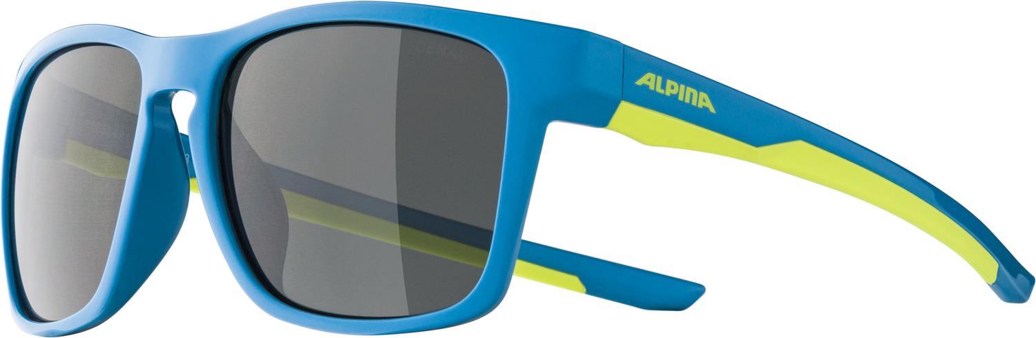 Очки солнцезащитные ALPINA Flexxy Cool Kids I Blue-Lime Gloss/Black Cat. 3