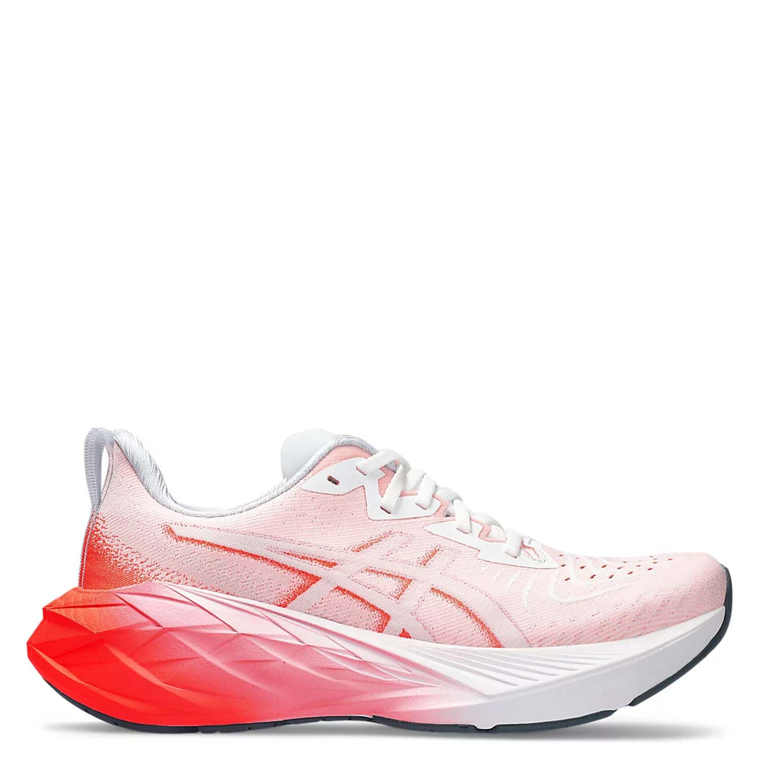 Кроссовки Asics Novablast 4 White/Sunrise Red