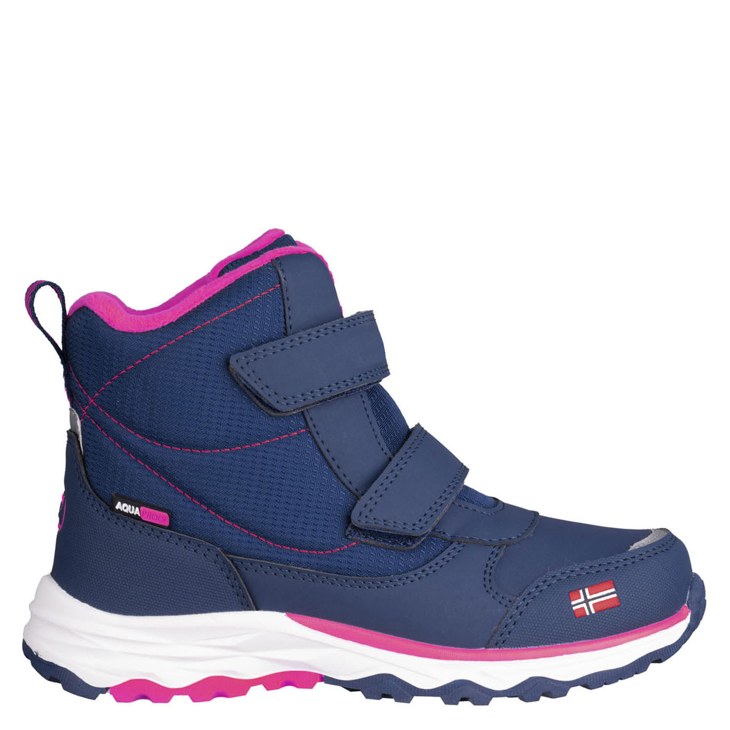 Ботинки детские Trollkids Kids Hafjell Winter Boots Navy/Pink