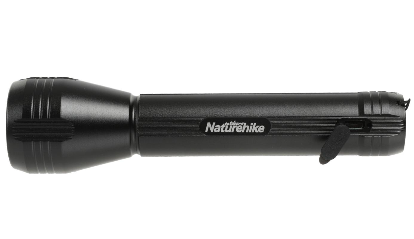 Фонарь ручной Naturehike Outdoor Flashlight Black