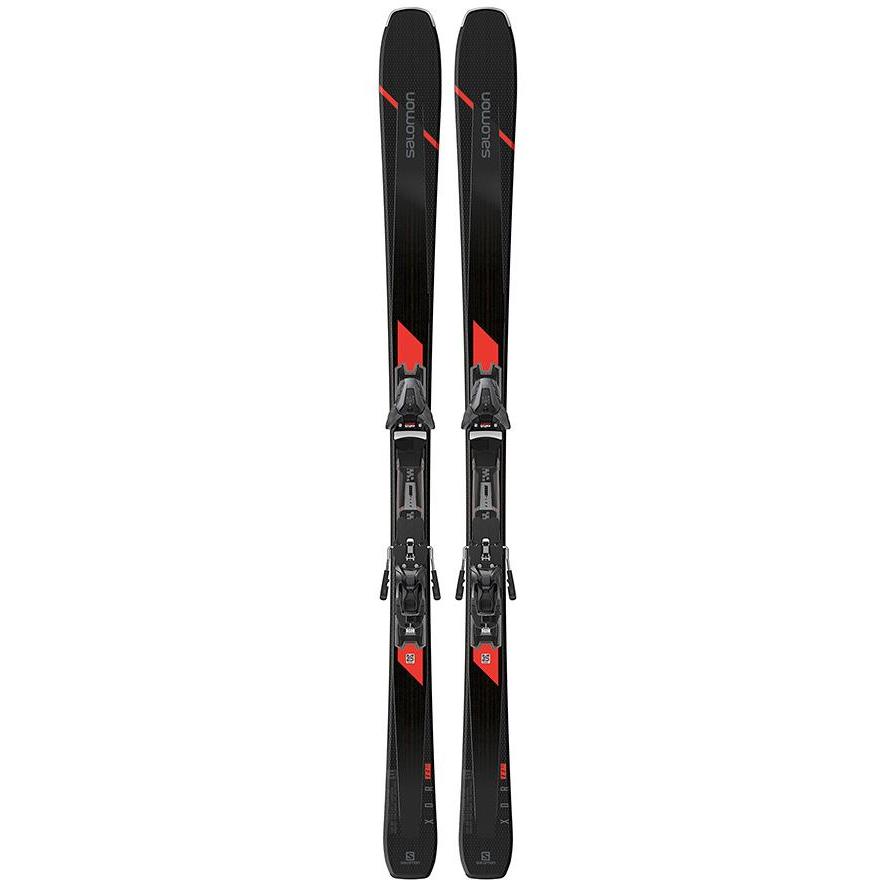 Горные лыжи с креплениями SALOMON 2019-20 XDR 80 TI + Z12 Black/Orange