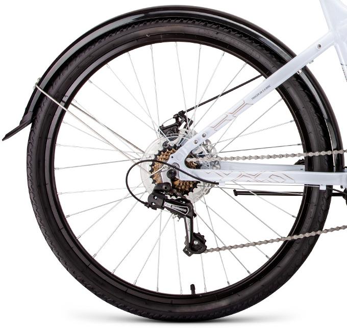 Велосипед Forward Tracer 26 2.0 Disc 2019 Белый
