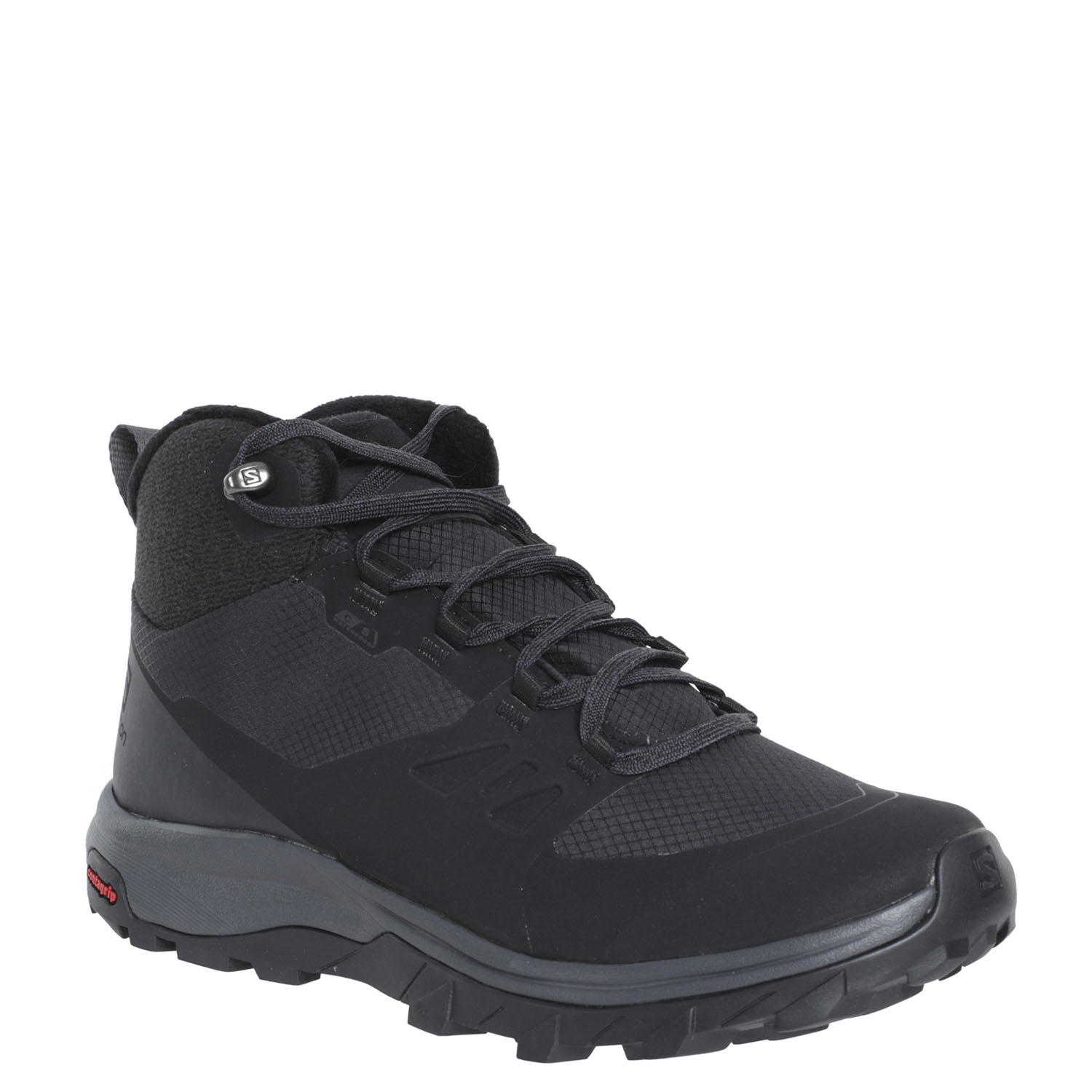 Треккинговые ботинки SALOMON Outsnap Cswp W Black/Ebony/Black