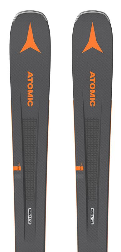 Горные лыжи с креплениями ATOMIC 2020-21 VANTAGE 79 C + M 10 GW Black/Orange