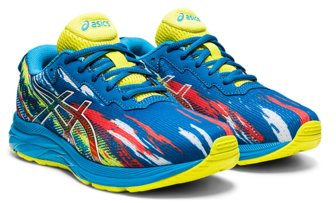 Кроссовки детские Asics Gel-Noosa Tri 13 Gs Reborn Blue/Sour Yuzu