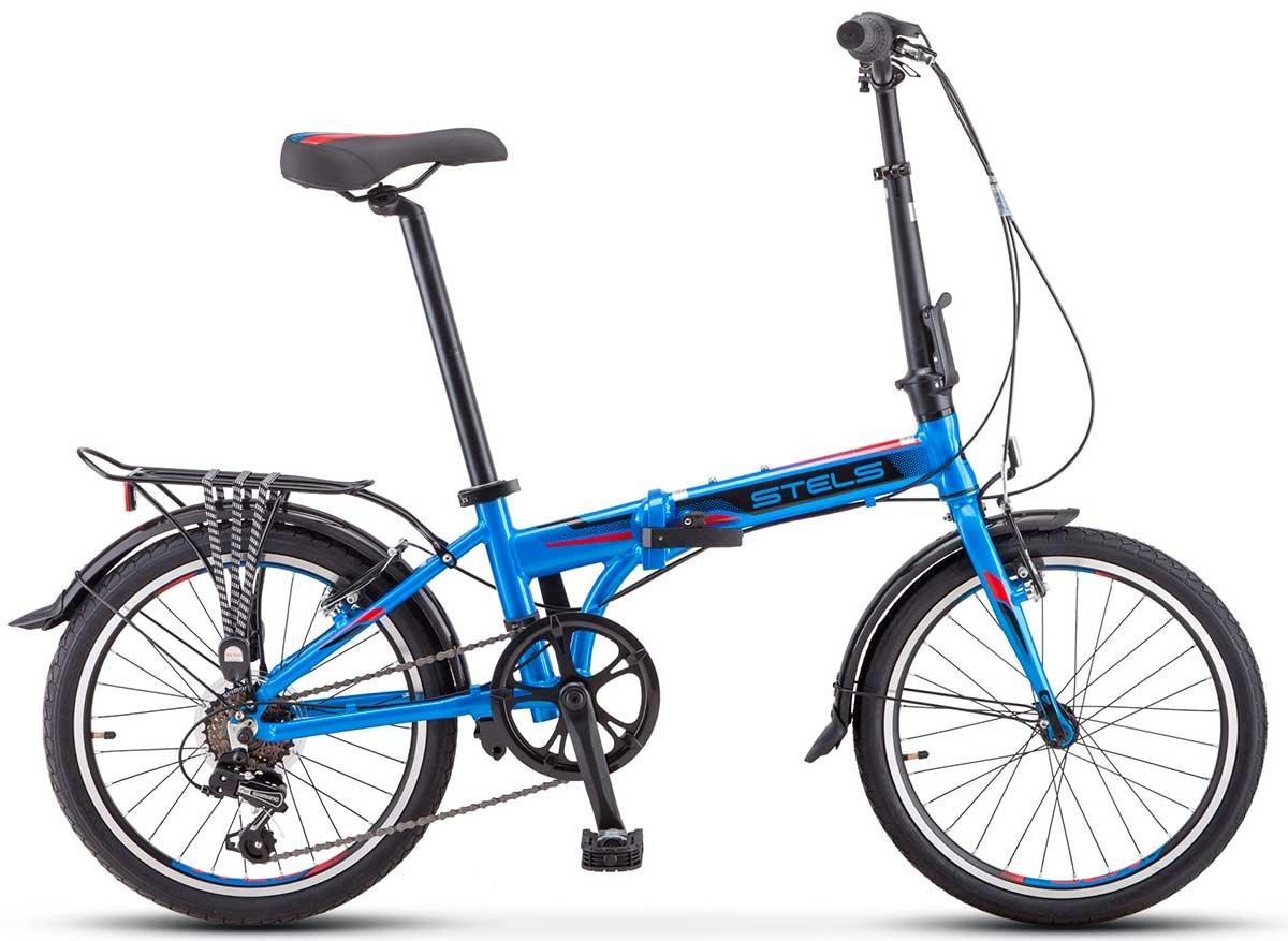 Велосипед Stels Pilot 20 630 2020 Темно-синий