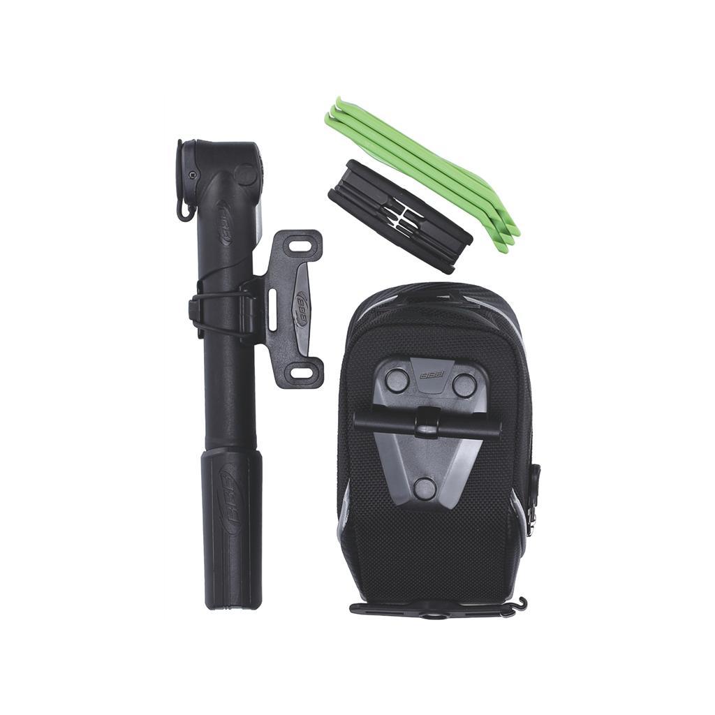 Дорожный Вело-Комплект Bbb Combipack M (Storepack M +Btl-42S+Btl-81 Green+Bmp-54+Btl-80)