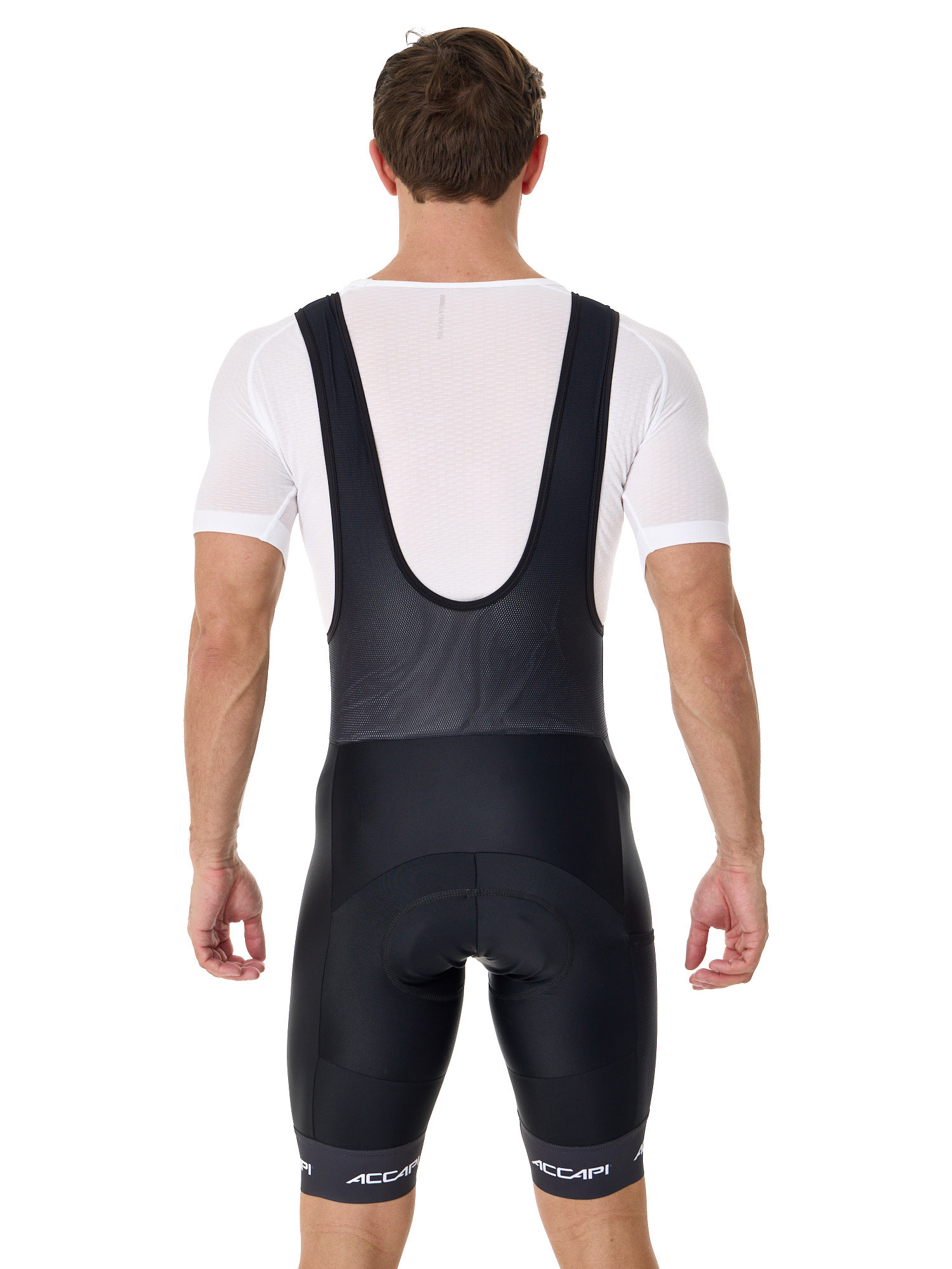 Велошорты Accapi Shorts W/ Suspenders M Black