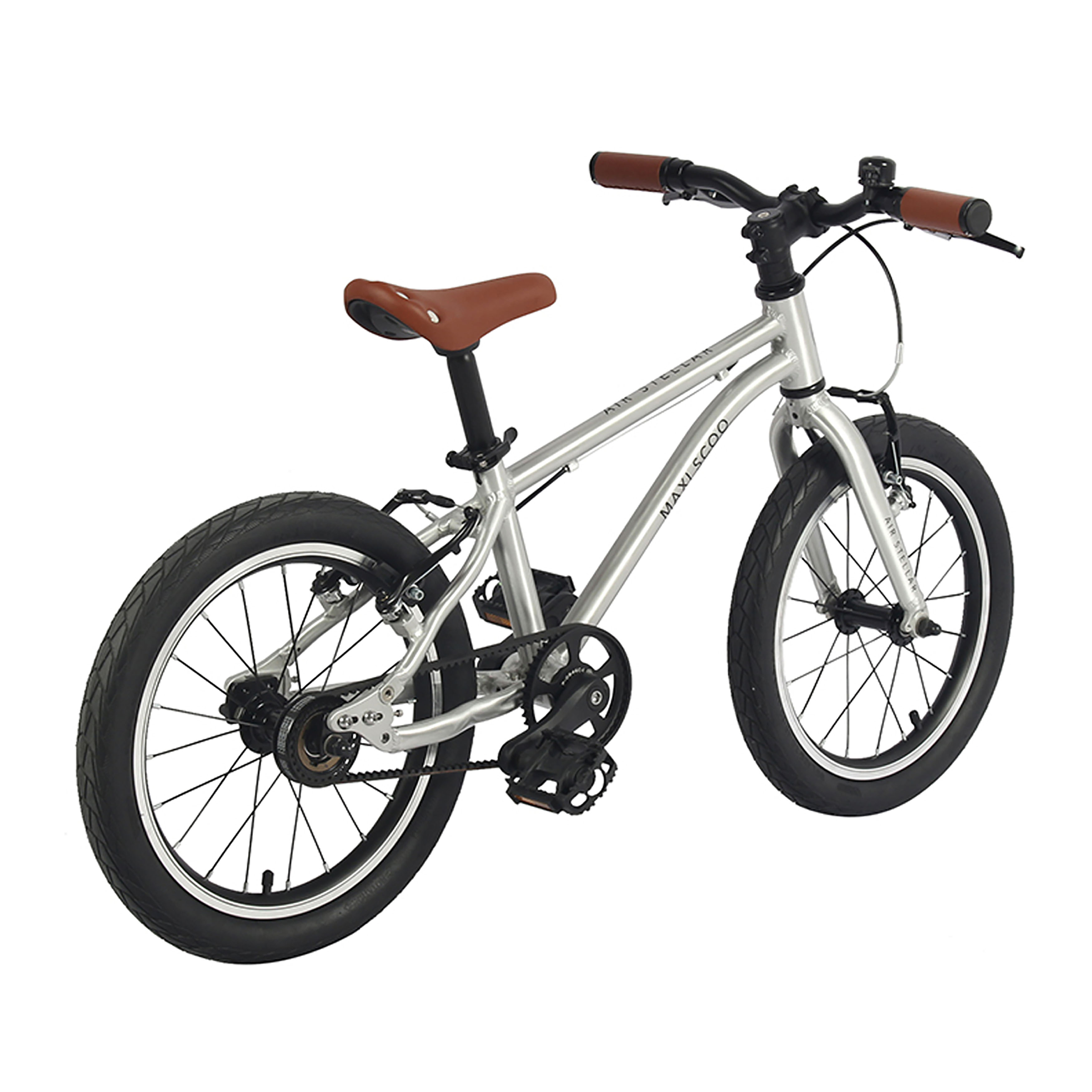 Велосипед MAXISCOO Air Stellar 16 2024 Серебро