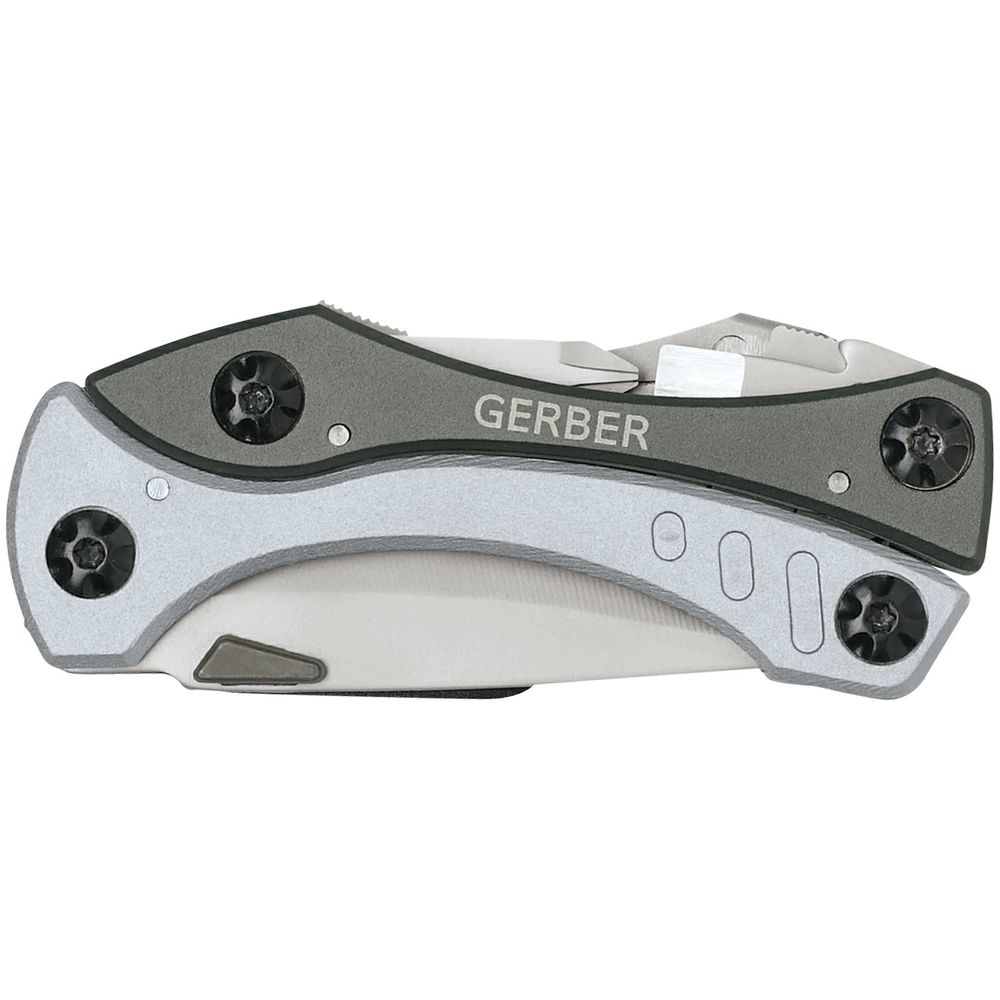 Мультиинструмент GERBER Essentials CRUCIAL Grey Corkscrew Clam