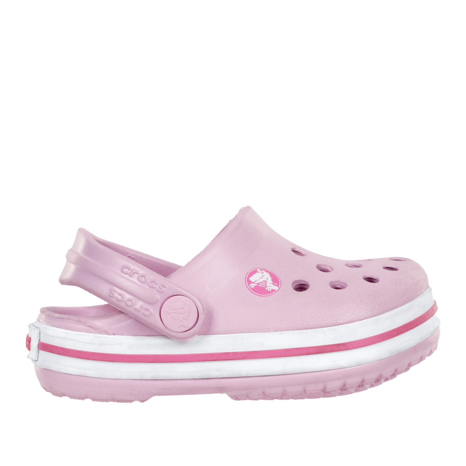 Сандалии детские Crocs Crocband Clog T Ballerina Pink