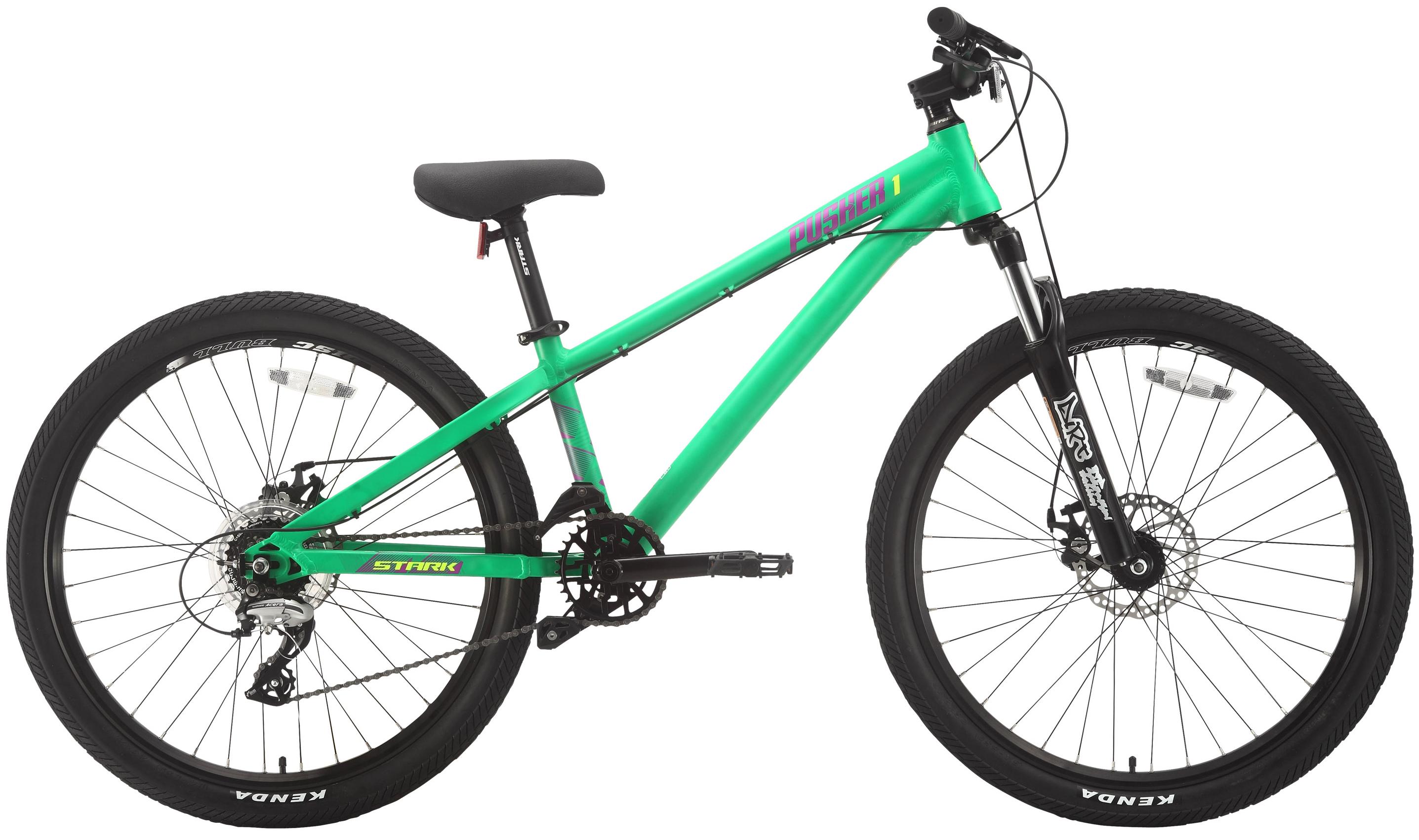 

Велосипед Stark Pusher 1 2018 Green/purple/yellow