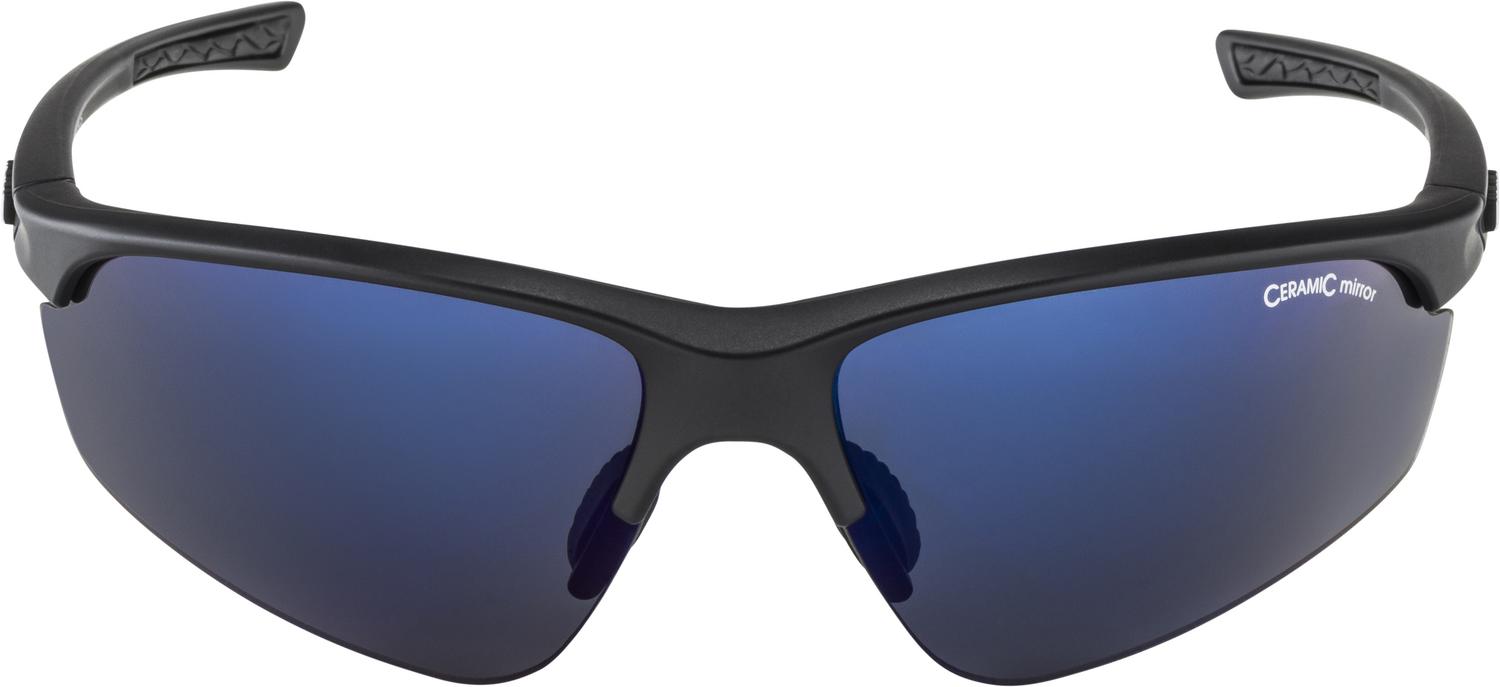 Очки солнцезащитные Alpina 2021 Tri-Effect 2.0 Black Matt/Blue Mirror