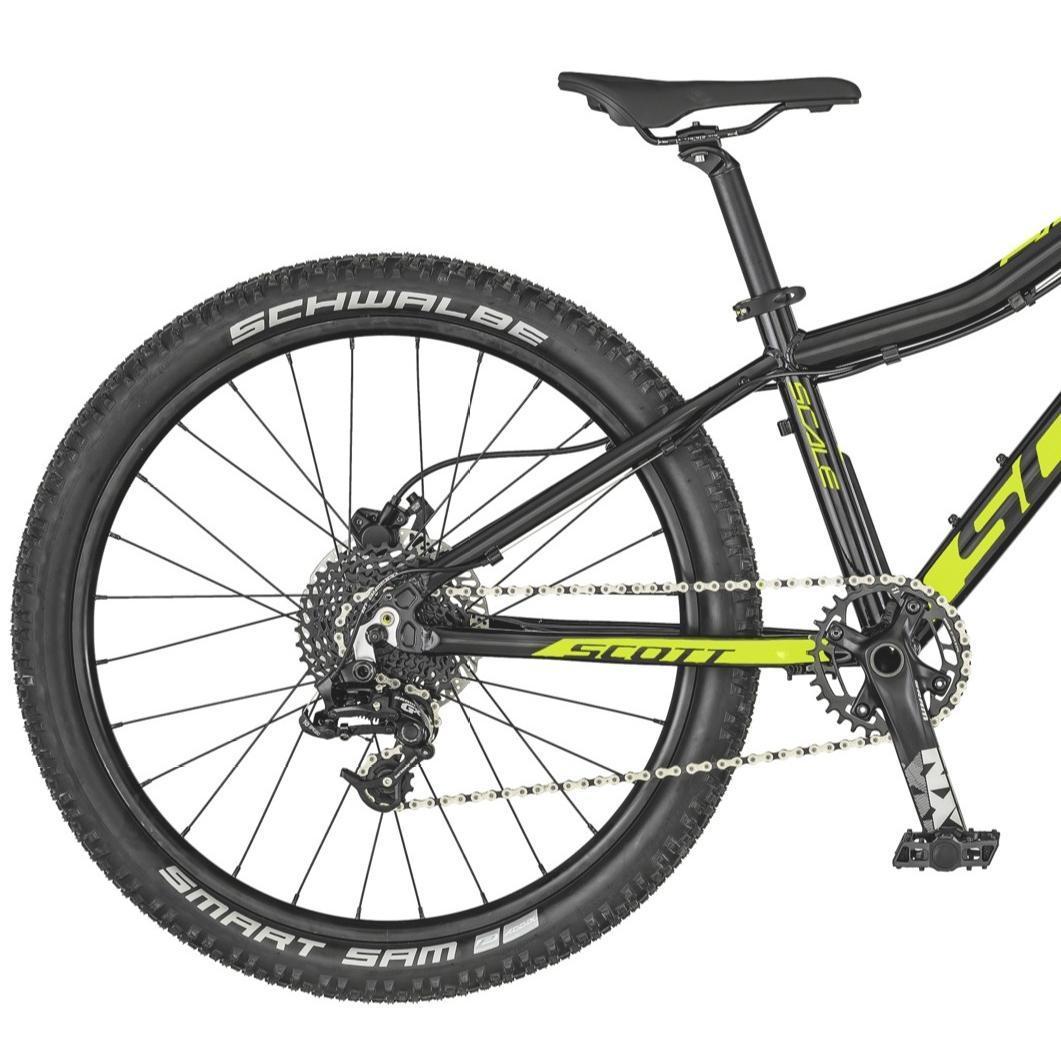 Велосипед Scott Scale RC 24 2019 Black/Yellow