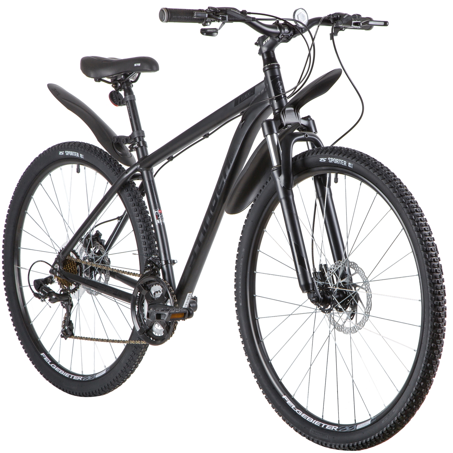 Купить Велосипед Stinger Element Pro 29 2020 Черный: цена 23920 руб ...