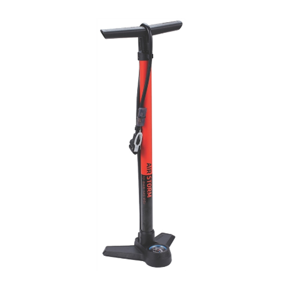 Насос Напольный Bbb Airboost Steel Pump Красный