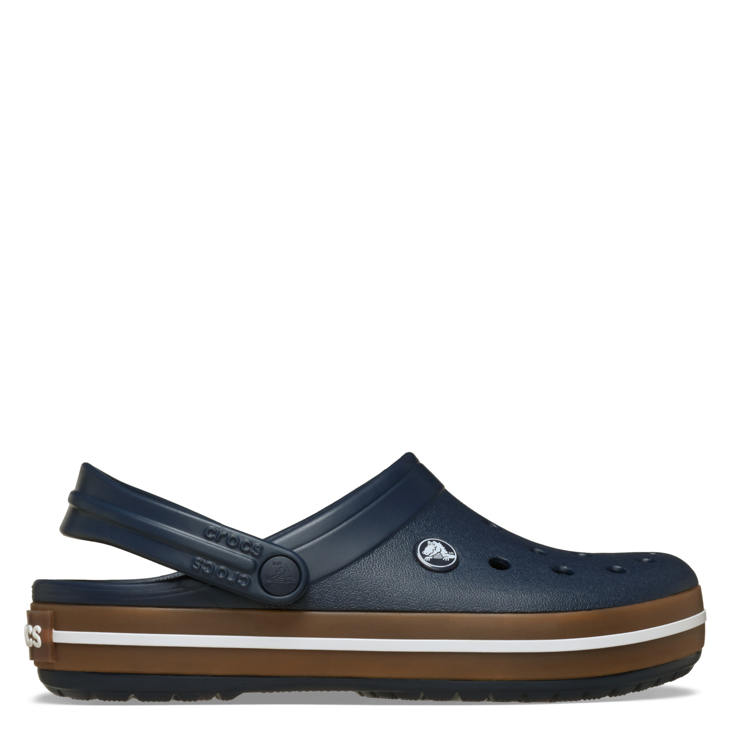 Сандалии Crocs Crocband Gum Clog Navy
