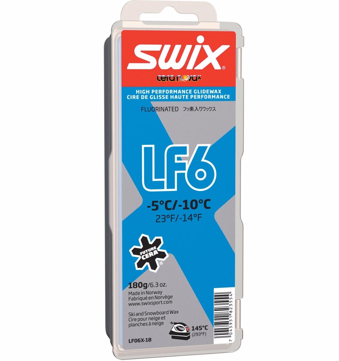 

Мазь Скольжения Swix 2017-18 Lf6X Blue -5C / -10C 180 Гр
