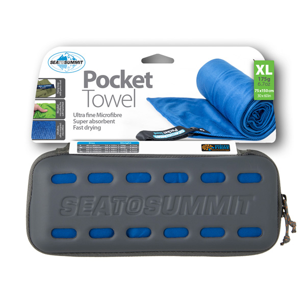 Полотенце Sea To Summit Pocket Towel M Cobalt Blue