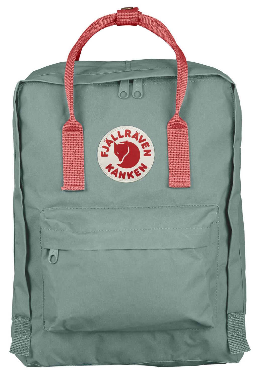 Green and hot sale pink kanken