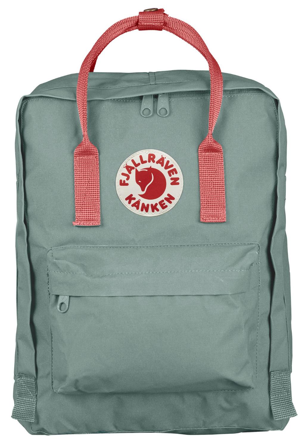 Рюкзак FjallRaven Kanken Frost Green-Peach Pink