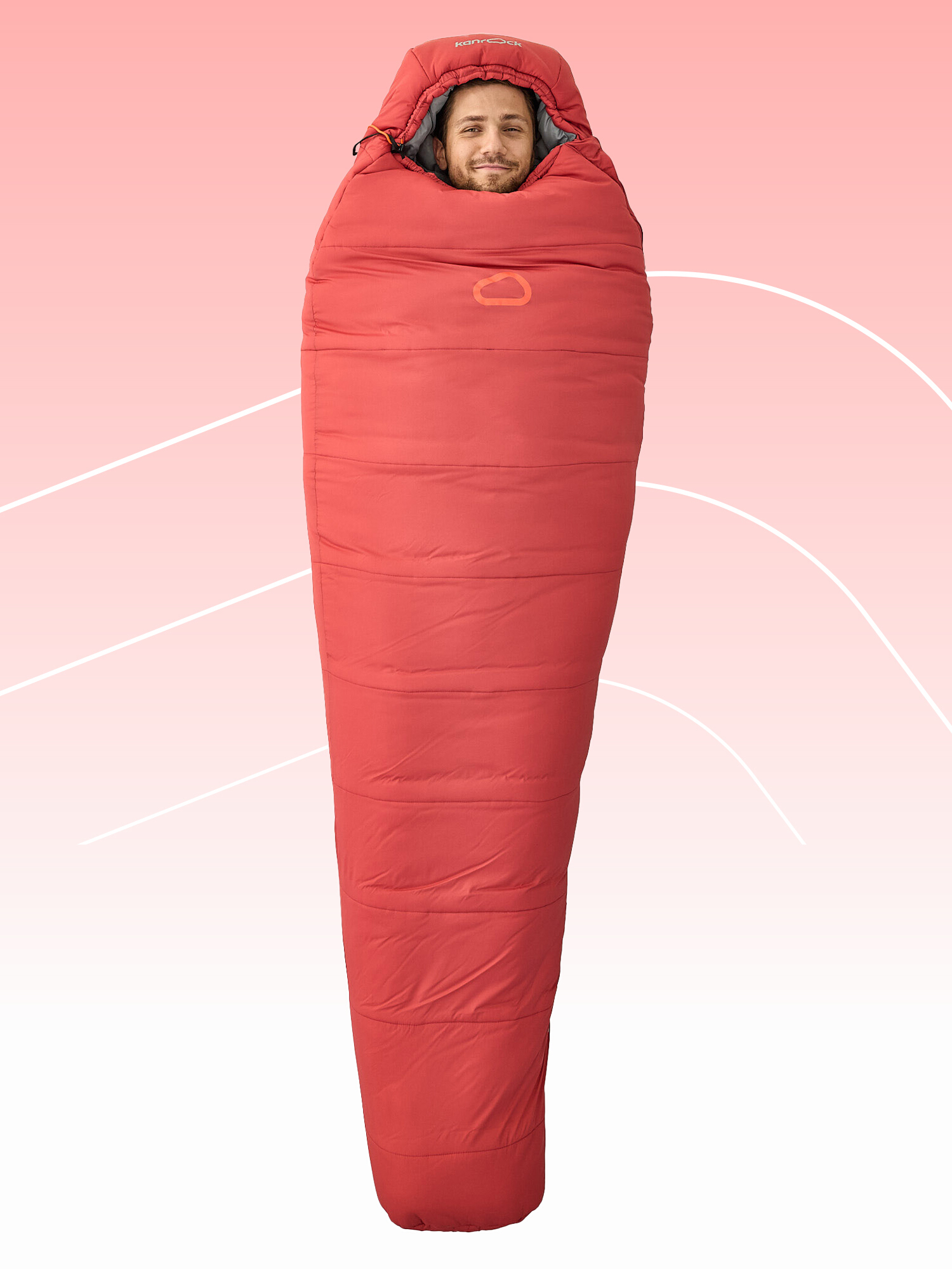 СпальникKanrockAurora-15RegularRed
